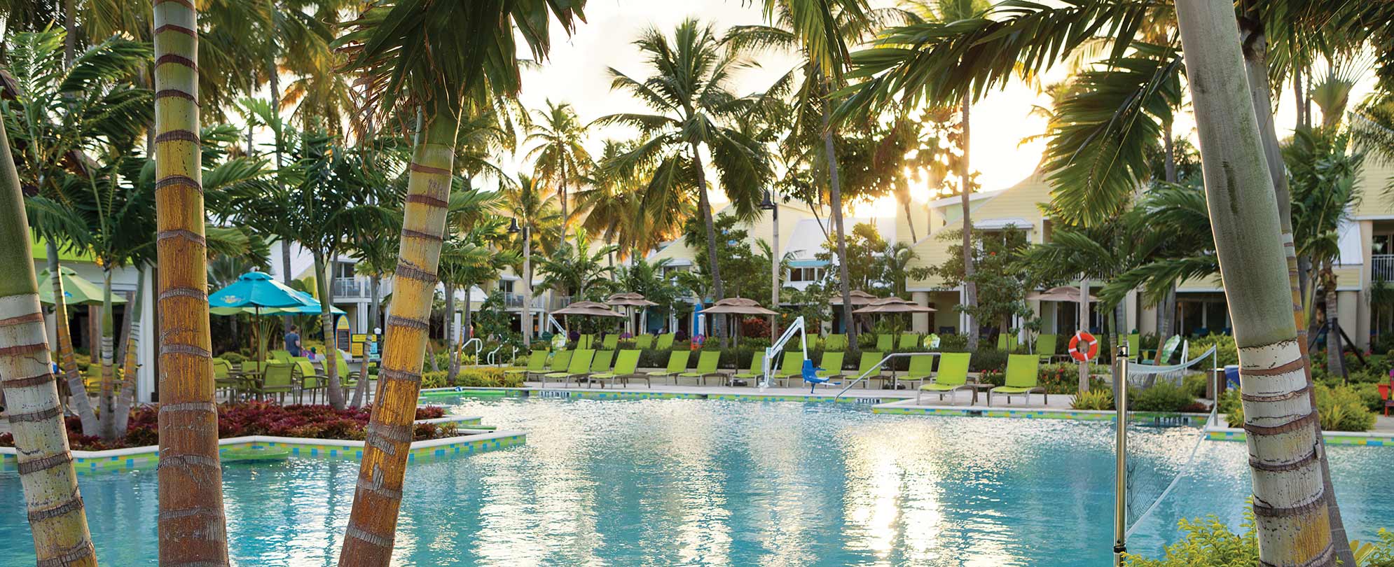 A Margaritaville Vacation Club resort pool area. 