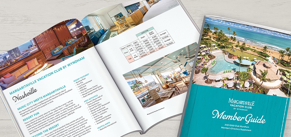 A Margaritaville Vacation Club by Wyndham Member Guide.